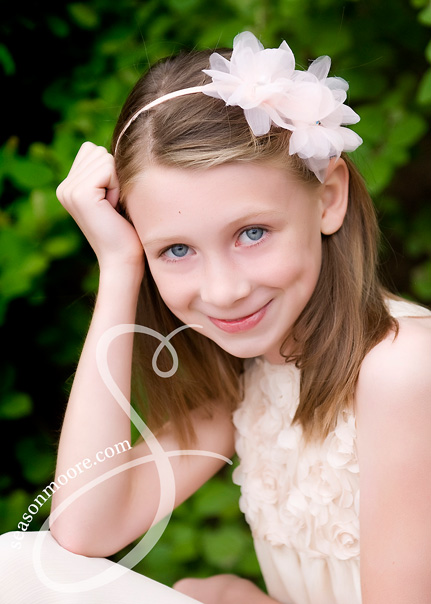 9 year old girl hair bow