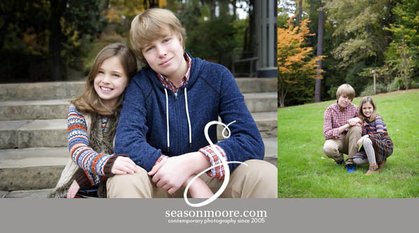 Durham Teen Portraits | Beautiful Brother and Sister