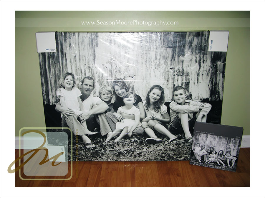 Awesomeness, 30x40 Canvas and Coffee Table Book for White Dahlia