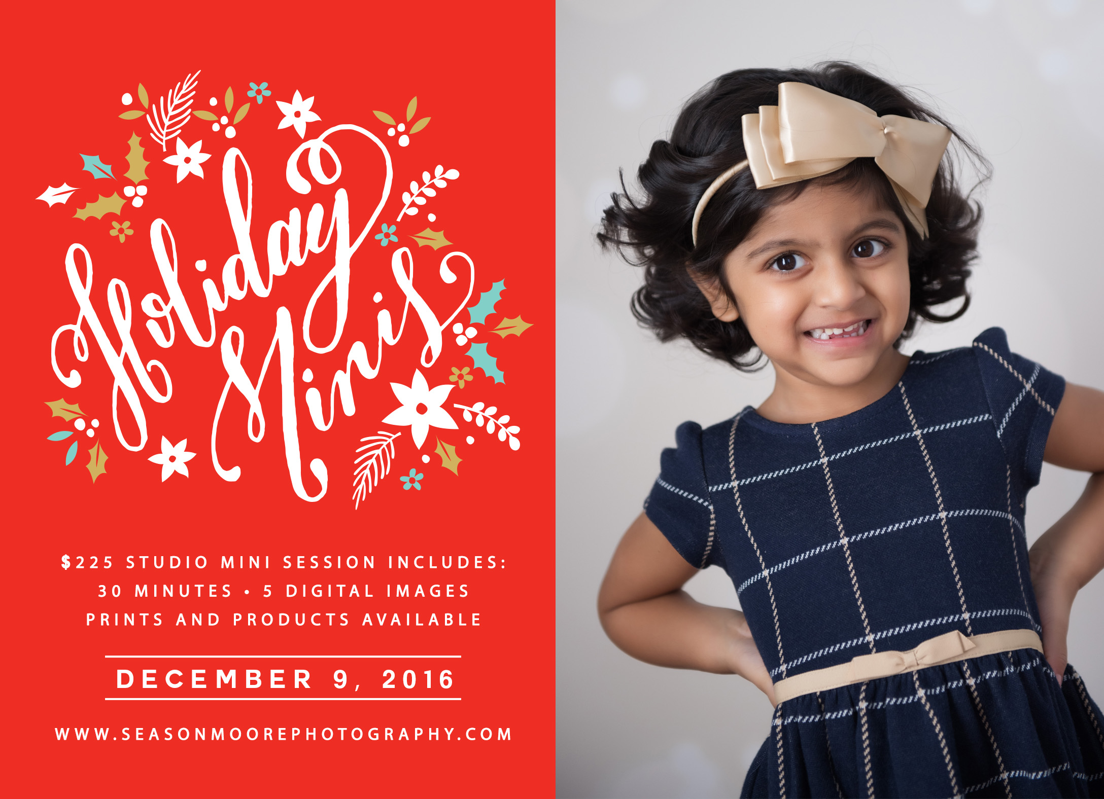 Holiday Mini Sessions Raleigh