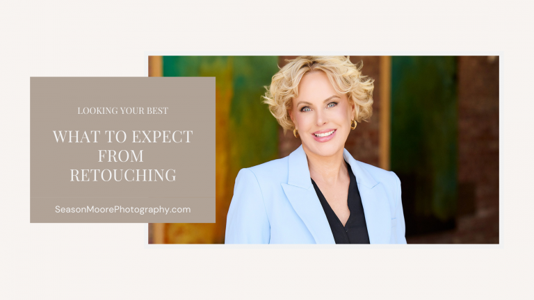 What to expect with headshot retouching