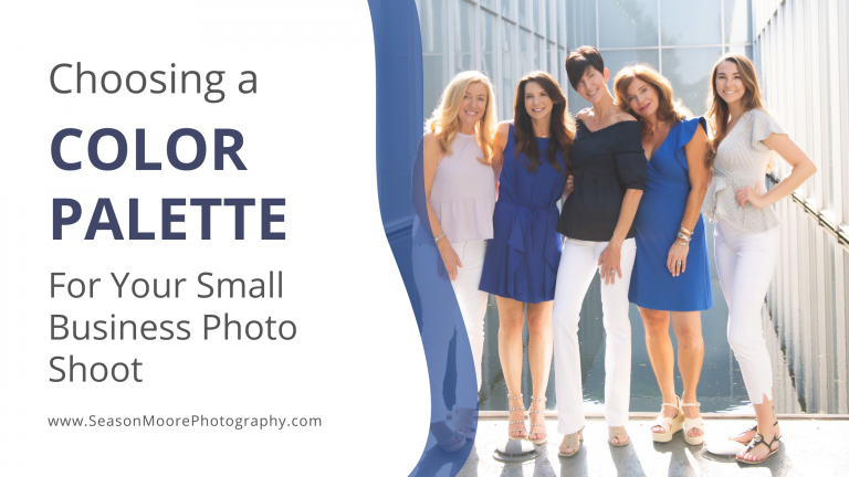 How to Choose a Color Palette for Your Small Business Branding Photoshoot
