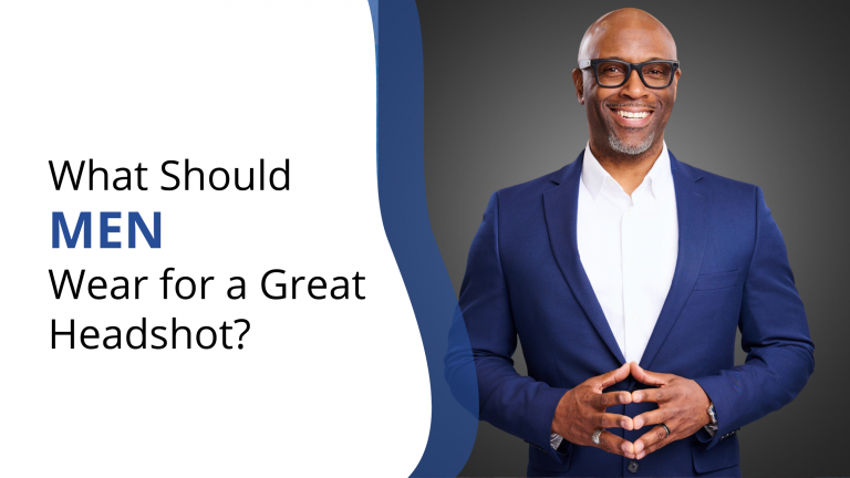What Should Men Wear for Professional Headshots?